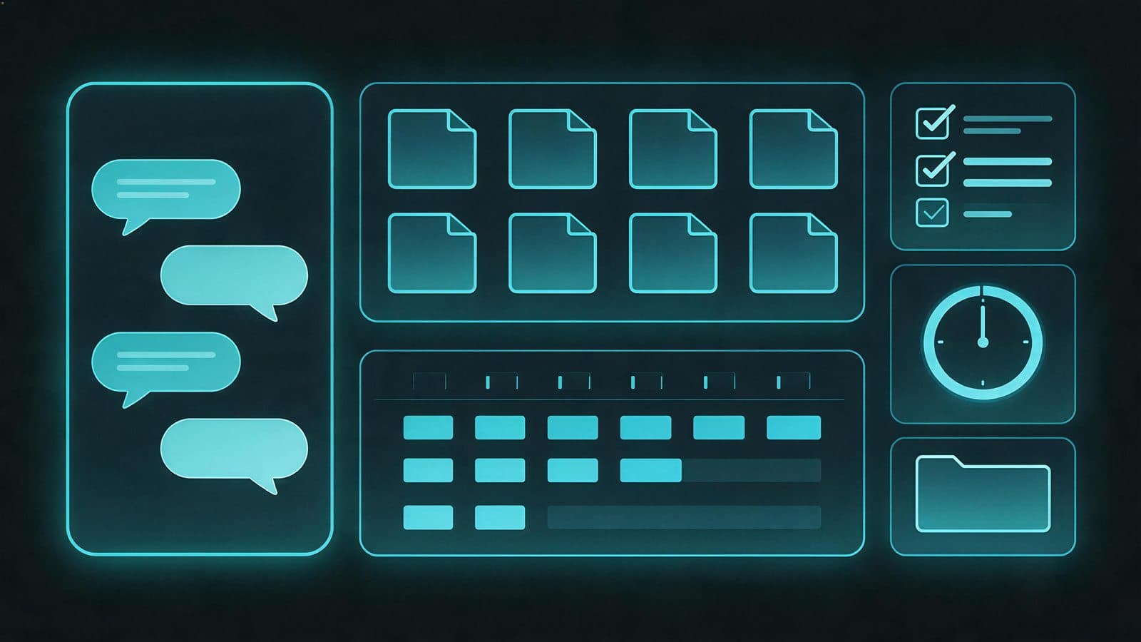 AI智能桌面助手产品界面