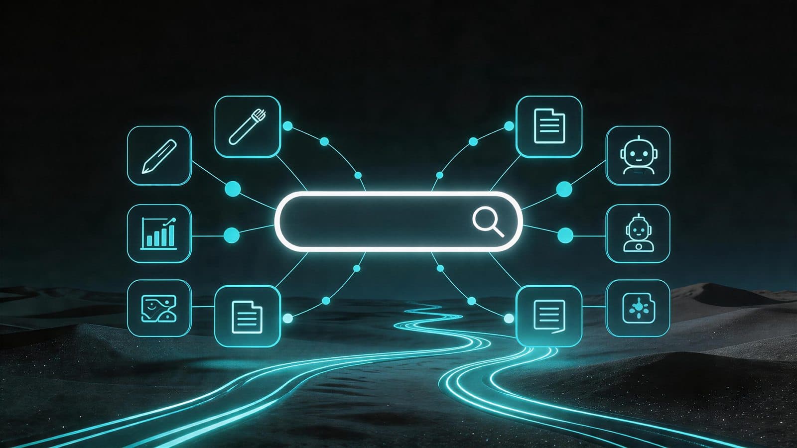 沙漠AI导航引擎产品界面